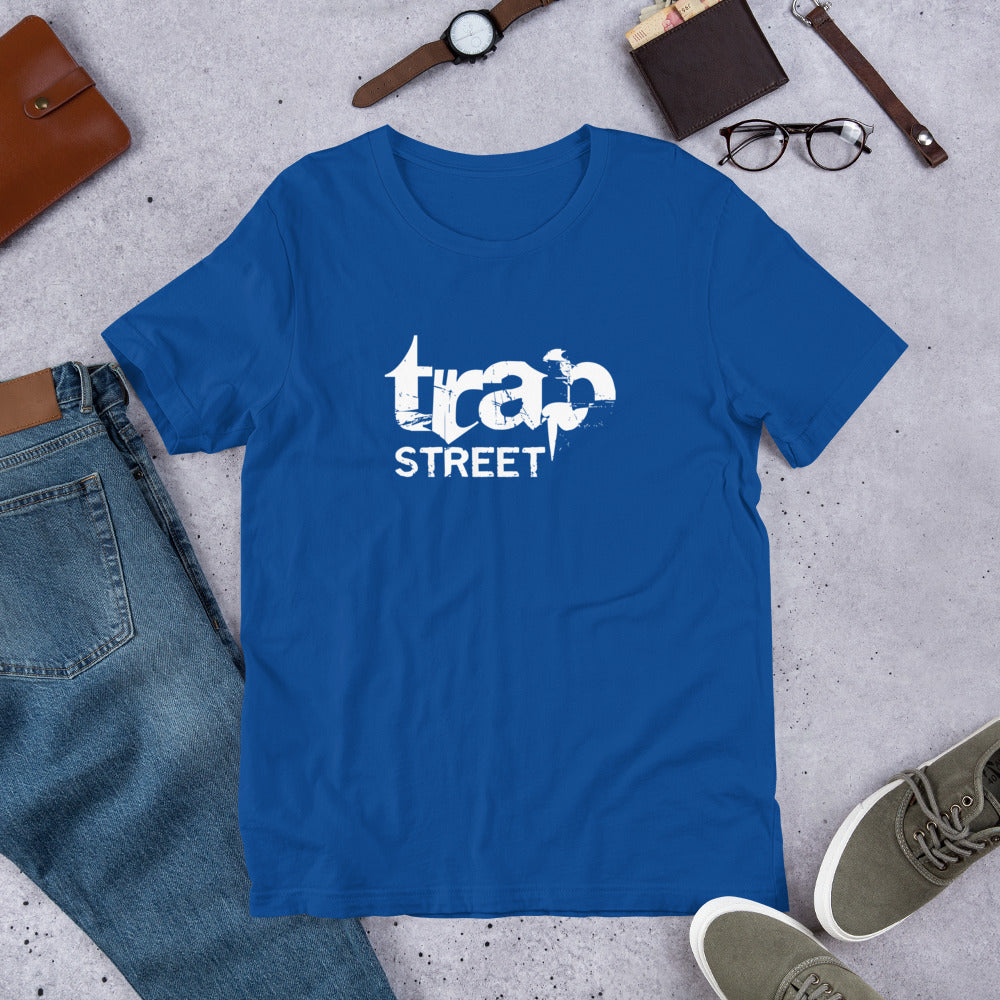Trap Street White Logo T-Shirt