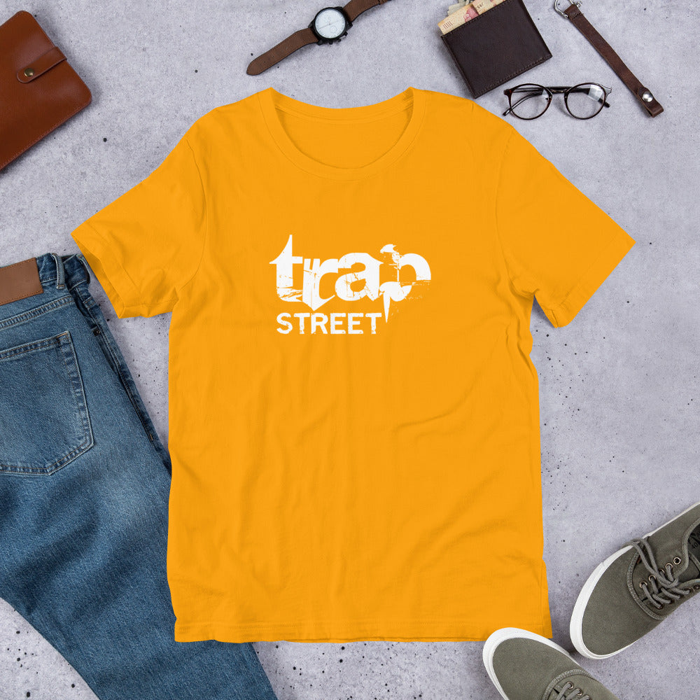 Trap Street White Logo T-Shirt