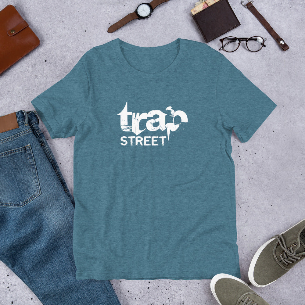 Trap Street White Logo T-Shirt