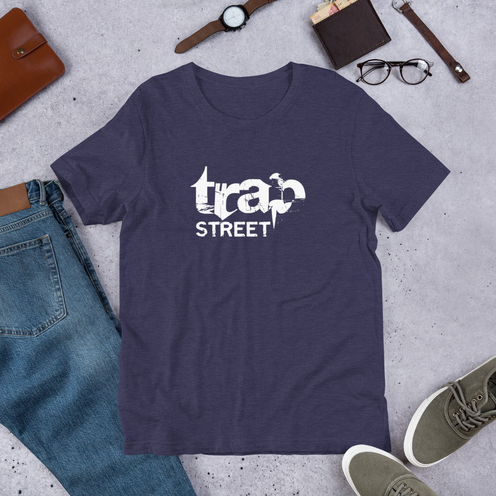 Trap Street White Logo T-Shirt