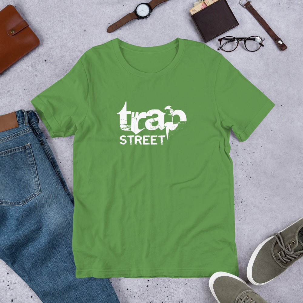 Trap Street White Logo T-Shirt