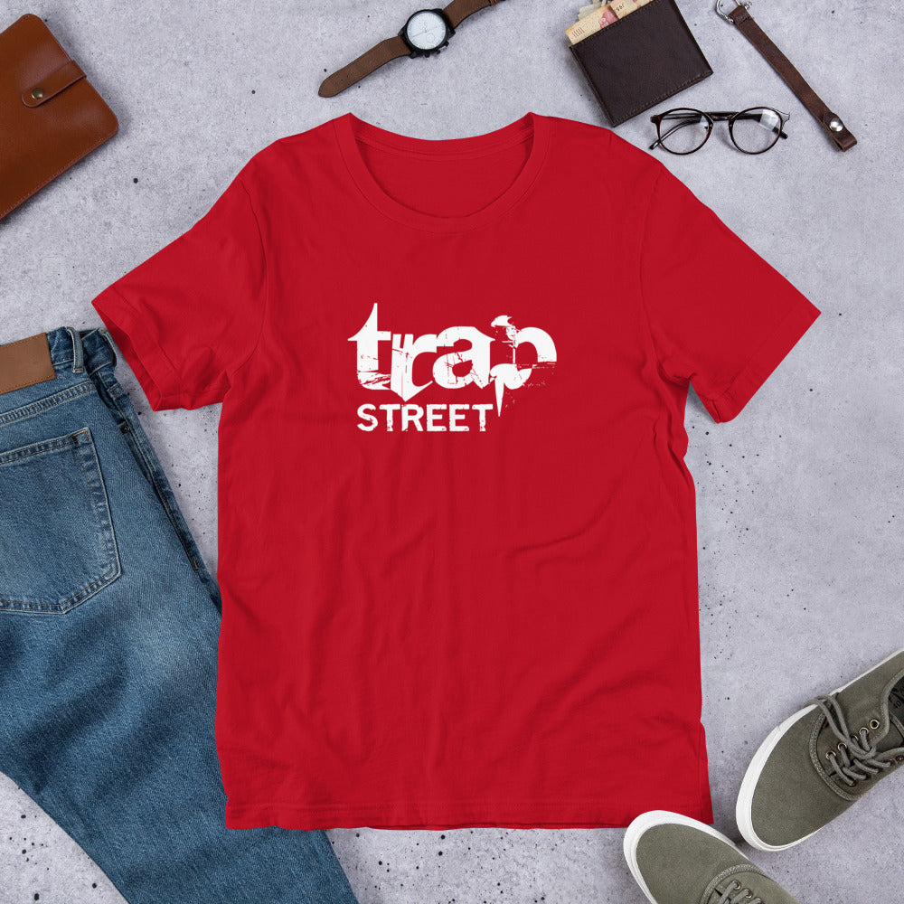 Trap Street White Logo T-Shirt