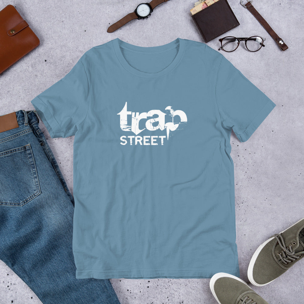 Trap Street White Logo T-Shirt